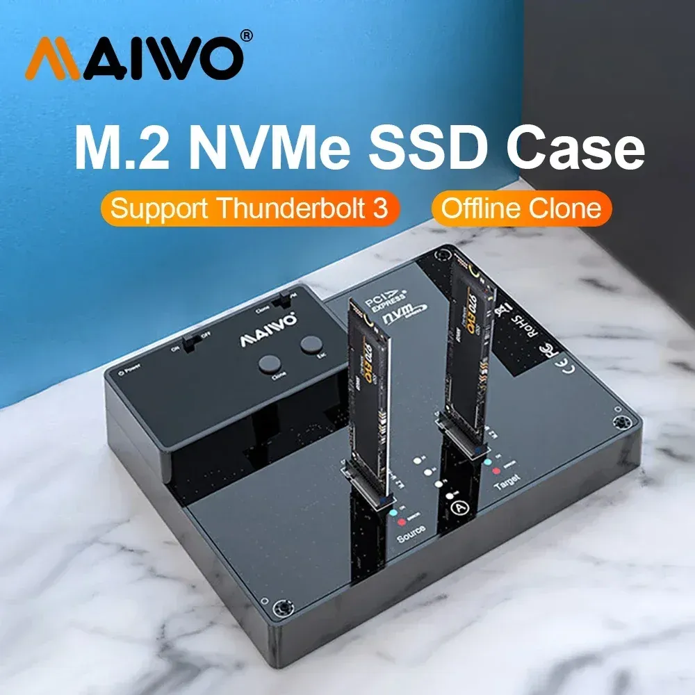 Copy Files Clone Mac Drive To External MAIWO NVMe SSD Copy Station