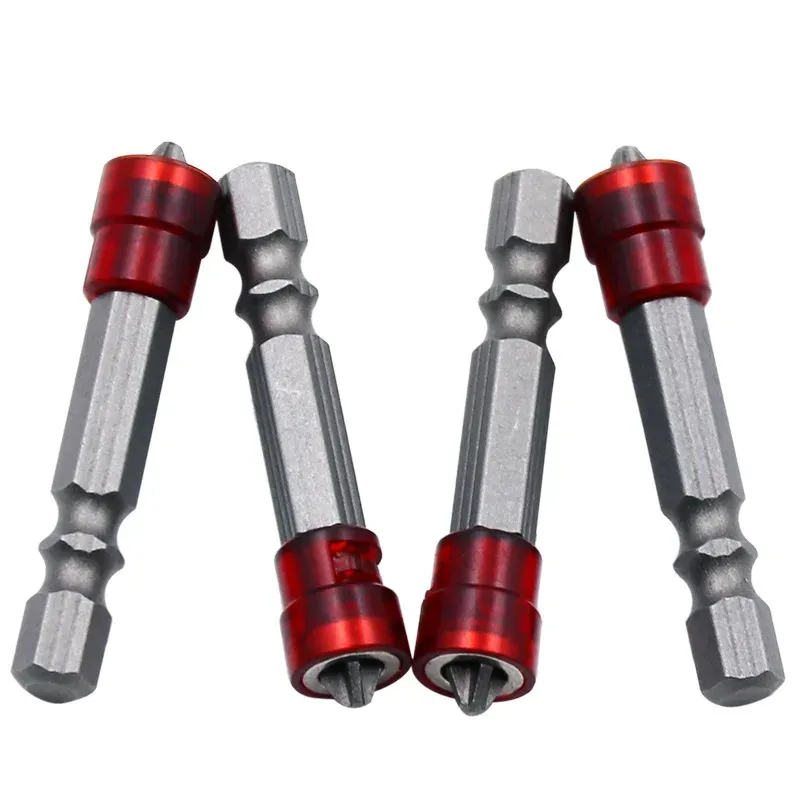 DHgate.com:1/4 Red-Head Hex Shank Cross Magnetic Screwdriver