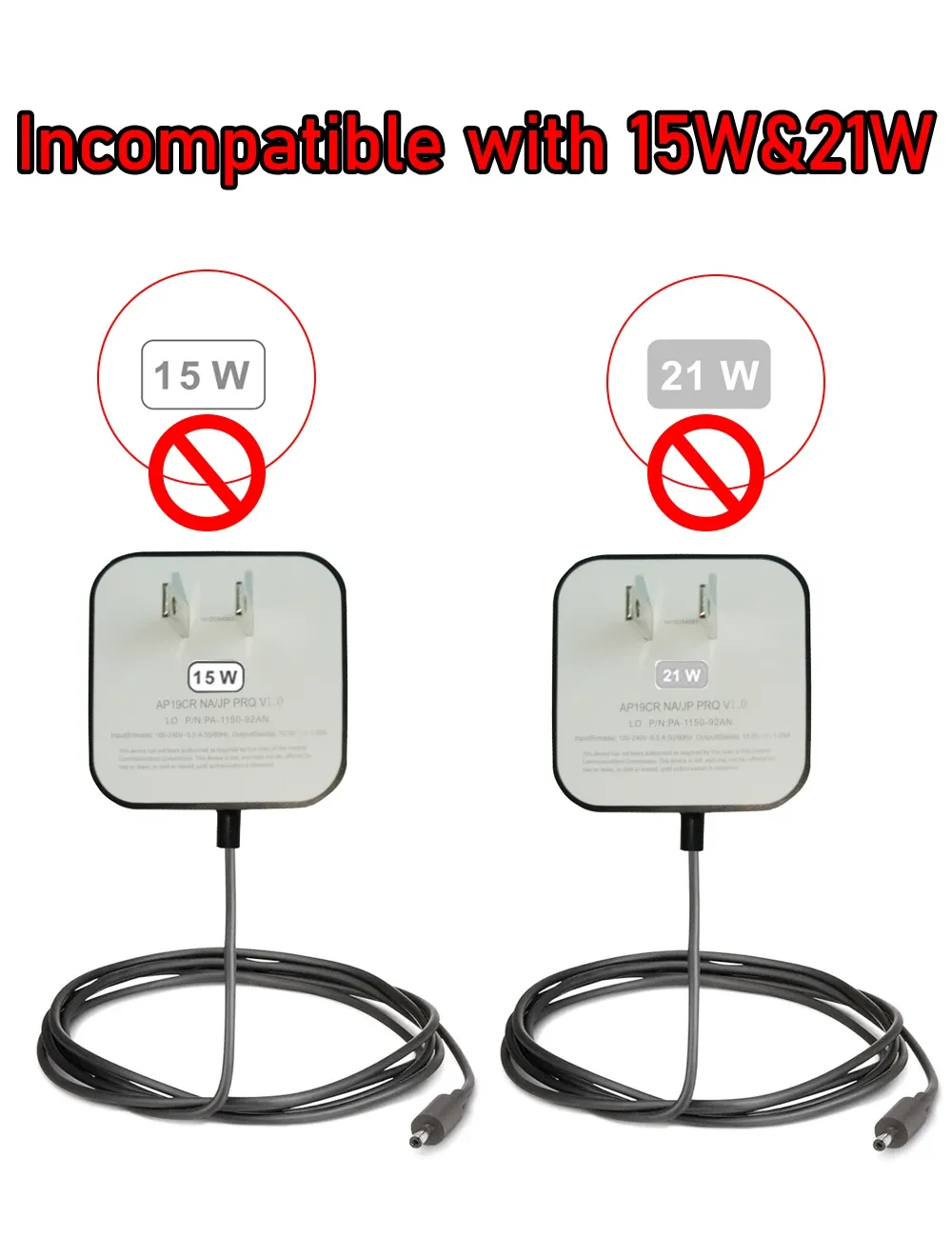 thumbnail image 2 of For Alexa Echo Show 8 Power Cord Replacement 1st 2nd 3rd Gen 2 of 14