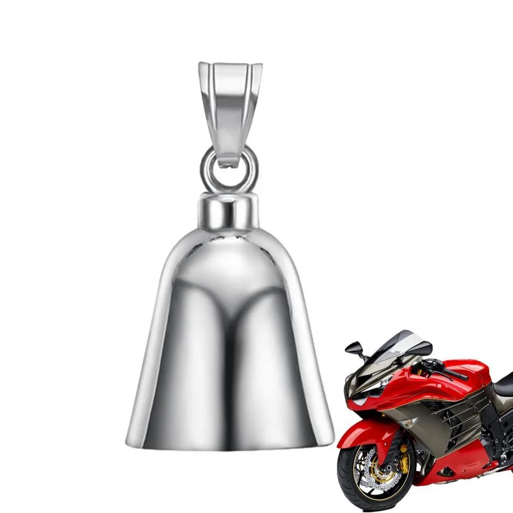 Exquisite Metal Motorcycle Bell Charm: Perfect Guardian