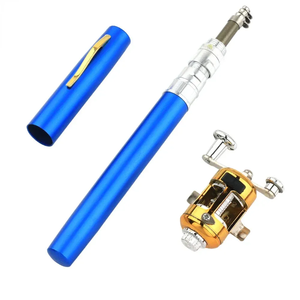 casting rod pocket fishing pole PiscatorZone Pen 55 Inch Mini Travel Set for Ice Fly Sea Saltwater Freshwater 1.4m : Sports & Outdoors Kid Casters Krazy Pocket Combo #PCKRAZY The ProFISHiency Pocket Combo is the ultimate combo for the angler on the go 20cm Portable Pocket Telescopic Mini
