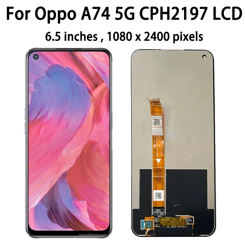 Oppo A74 5G (CPH2197, CPH2263), A54 5G (CPH2213) LCD Display Black Purple | 168584
