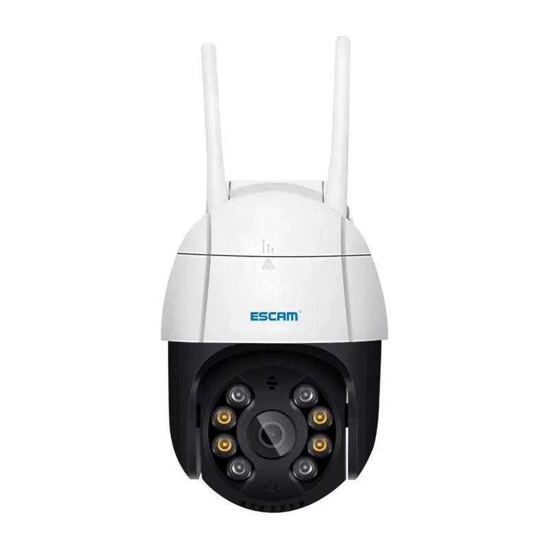 Escam QF518 5MP Pan/Tilt AI Humanoid -Erkennung Auto Tracking Cloud Storage WiFi IP -Kamera mit zwei Wegen Audio -Nachtsichtsicht