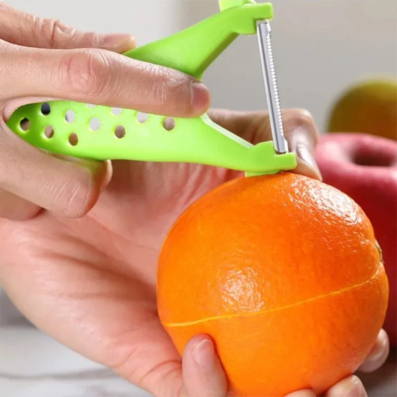Multi-fonction Grater Peeler Kitchen Vegetable Carrot Gadgets Fruit Pariant Couteau Double Head Peeler Kitchen Tools