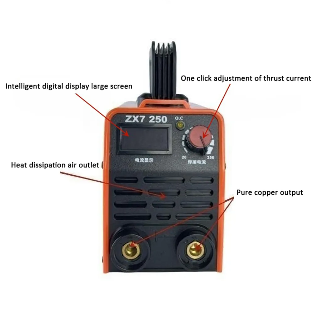 ZX7 250 Mini Welding Machine Inverter Electric Welder 110V 220V