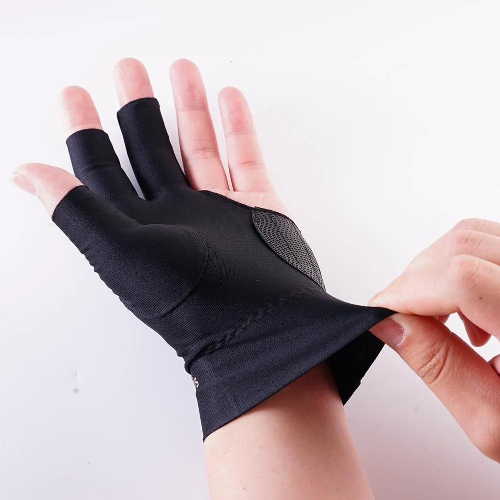 Gants De Billard KONLLEN Anti-dérapants Et Respirants - Taille L, Couleur Violet - Pour Carambole, Snooker, Billard - 7