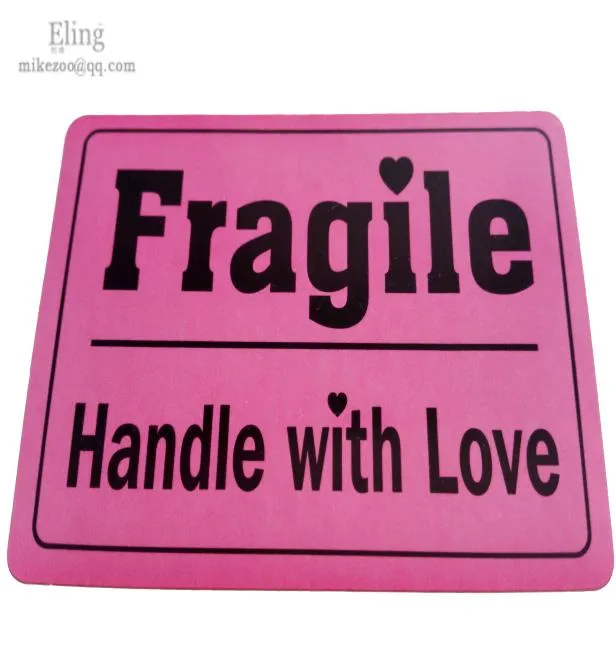 200pcs 76x51mm Fragile Handle With Love Label Sticker A ISTMAINEMENT CHEAR CHECING CONCEPTION ARTICLE NO SS093368241