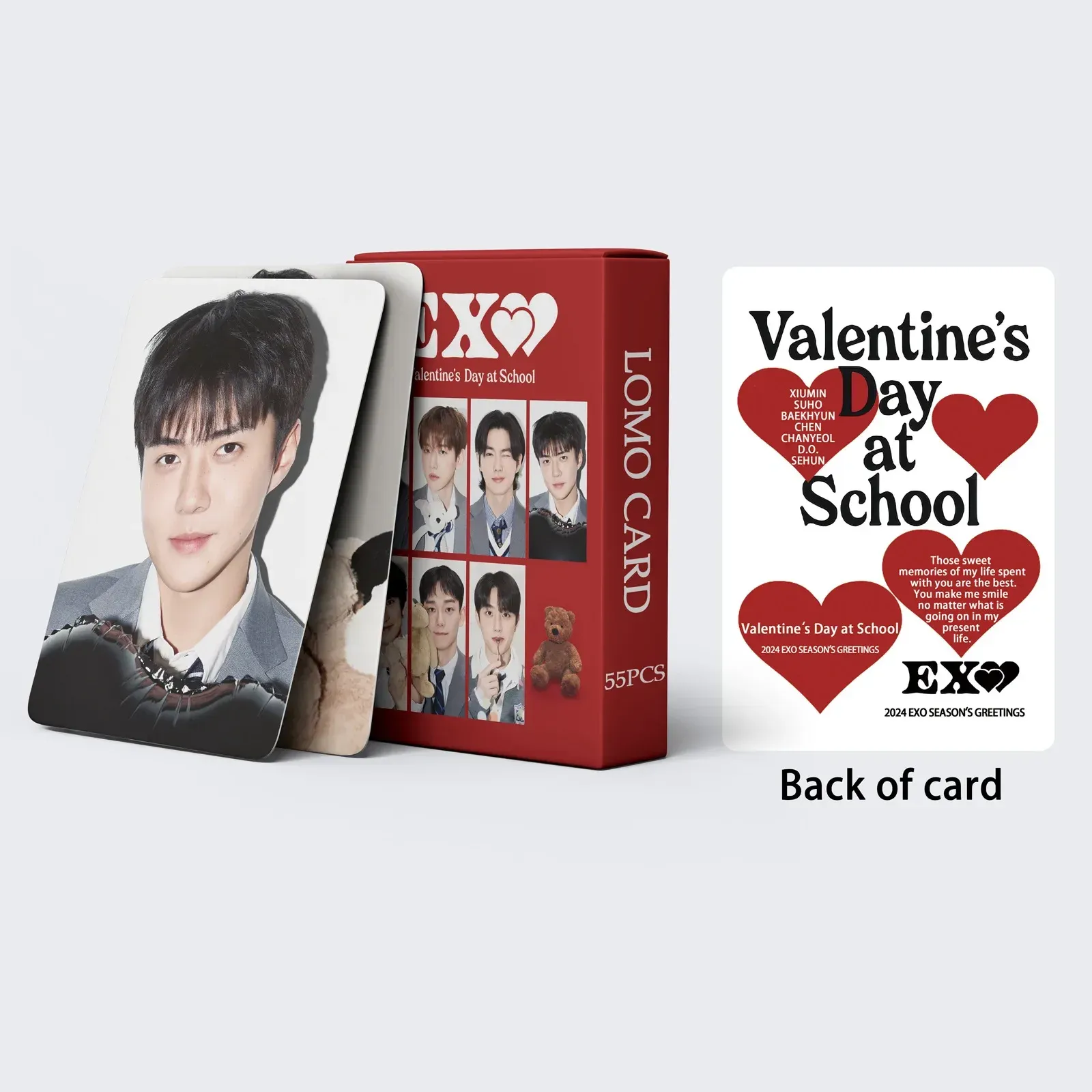EXO Lomo Photocards Set Kpop Fan Postcards From Ddmymaster