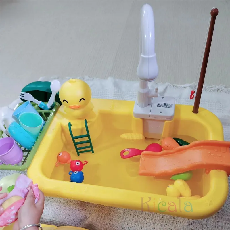 perfk Jouets dévier de Cuisine, système de Cycle deau Automatique