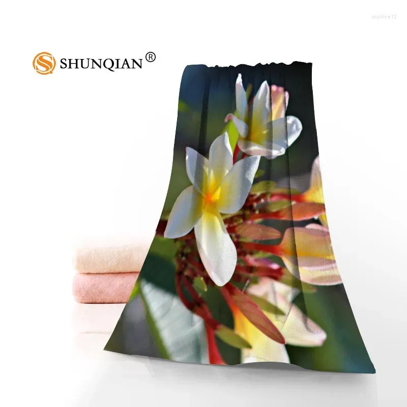 Havlu Tüm Çiçekleri ve Magnolia'yı Özelleştir 35x75cm Günlük Egzersiz Fitness Hızlı Kuru Yüz Mikrofiber