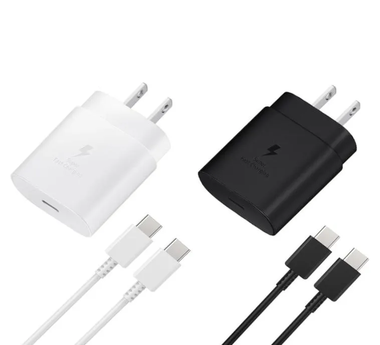 Charger Super Fast Charge for Samsung S21 S20 5G 25w Usb Type C Pd PPS Quick Charging EU US For Galaxy Note 20 Ultra S105957903