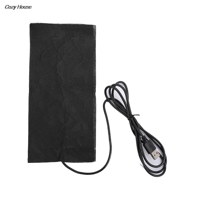 USB Heated Clothing: 10x20cm Electric Heating Pad for DIY Thermal Jackets  Vests