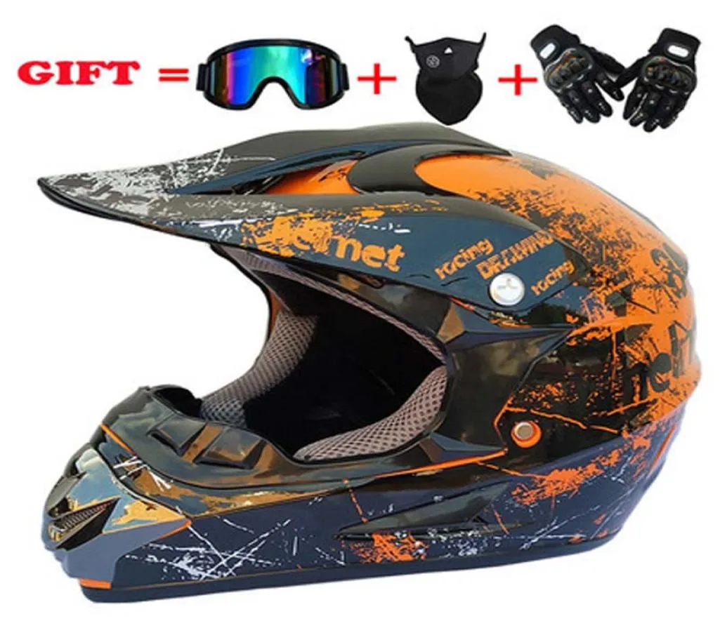 Wygodne na drodze motocross hełm motocyklowe hełmy antysprotatch casco capacetes otwarte twarz offroad ATV Cross Racing Bike CASQ9977485