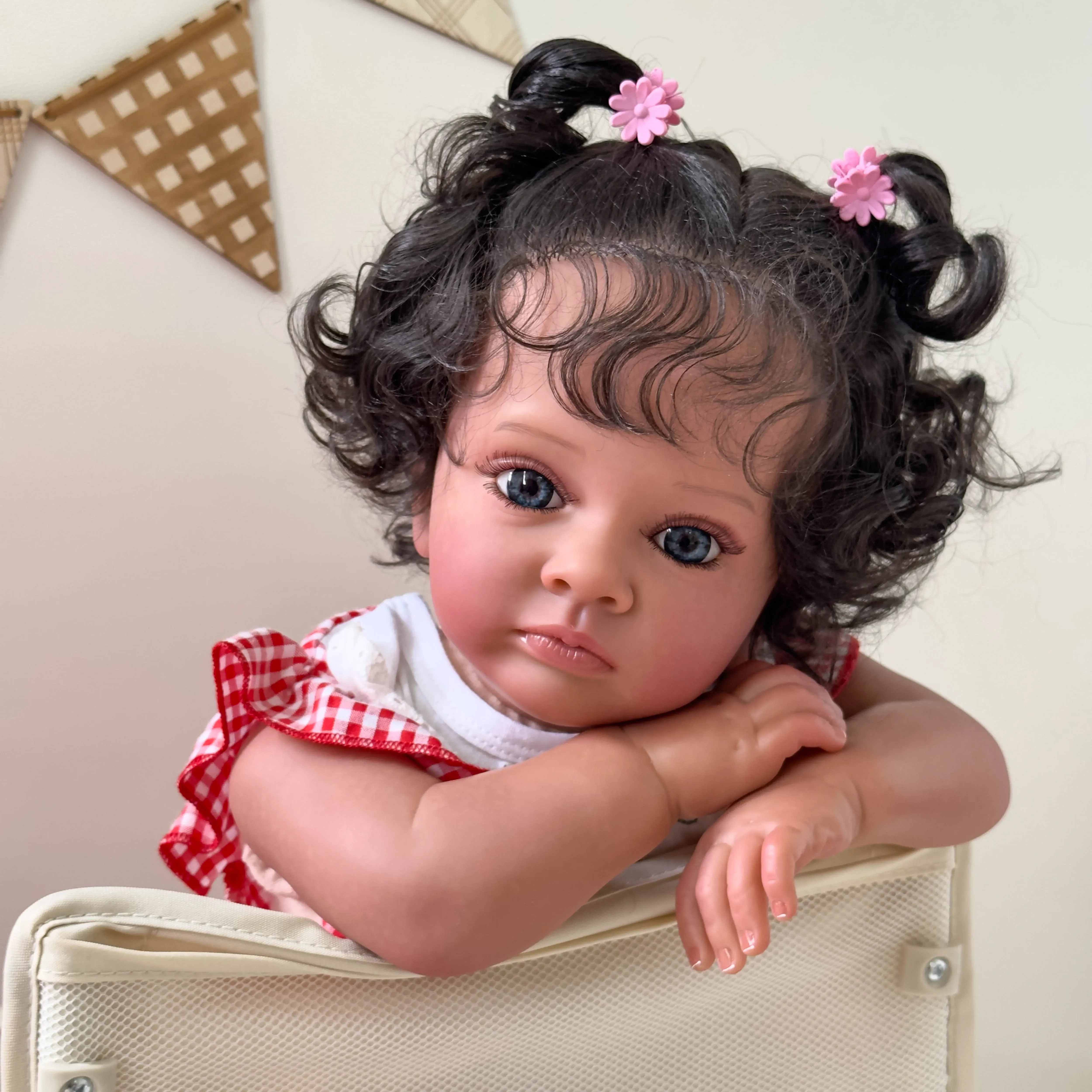 High-Quality 3D Skin Art baby dolls - NPK 60CM Reborn