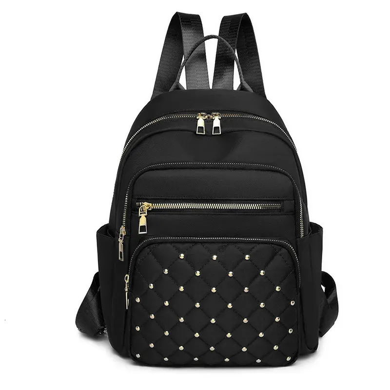 Oxford Ladies Backpacks Ladies Waterproof Anti-theft Oxford Cloth Backpack Travel  main image 4