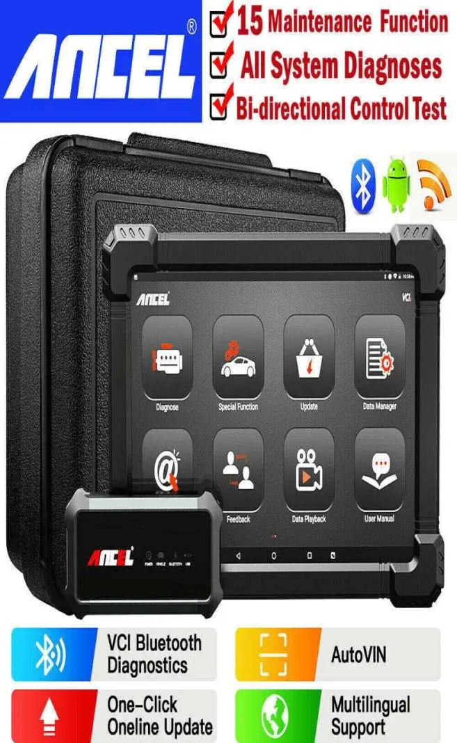 Tablette Bluetooth OBD2 Scanner Bi Directionnel Scan Tool Car tous diagnostics système1399872