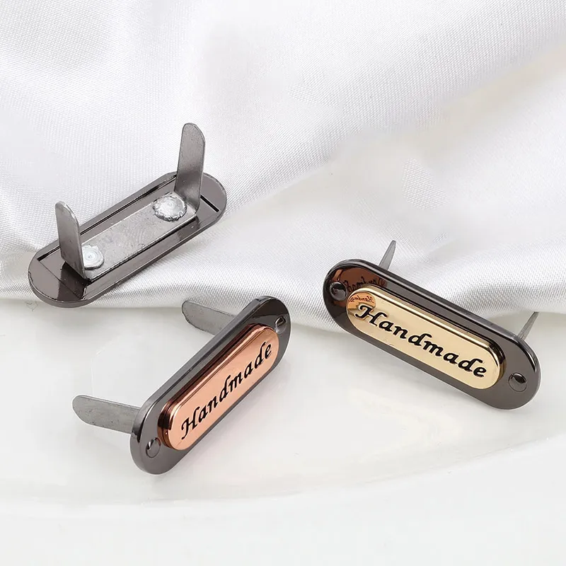 10PCS/lot Handma Letter Metal Gold Labels For DI... - Viceal - Foto 5