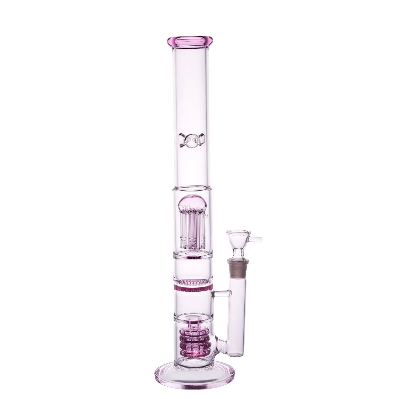 17 "Glass Bong Perc Bong Glass Rookwaterpijp vogelkooi Hookahs Big Bongs Us