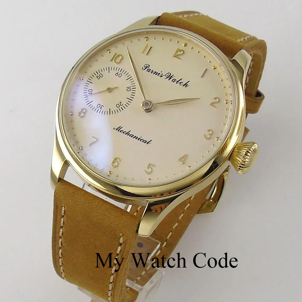 Mens Watches Parnis Watch Company Vintage PARNIS Mechanical Hand