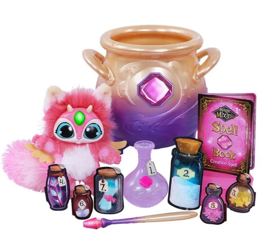 ColorfulNovelty Games Magics Toy Mixies Magical Misting Cauldron Mixed Magic Fog Pot Magicmixies Children Toys Birthday Gifts3763428