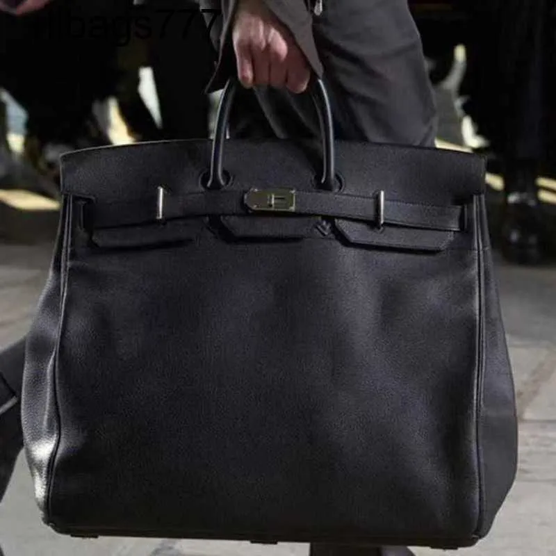 Ręcznie robione torebki BK torebki HAC Large Desiger Bag 50 cm Rodzina Czarna 2024 Pojemność Business 50 Fitness Bagage Kolor można dostosować