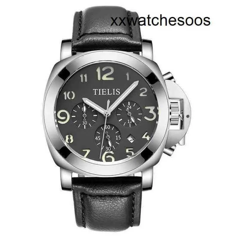 Top Clone Men Sports Watch Panerais Luminor Movimento automatico Serie di orologi militari svizzeri Flare Ferris Super Numero impermeabile