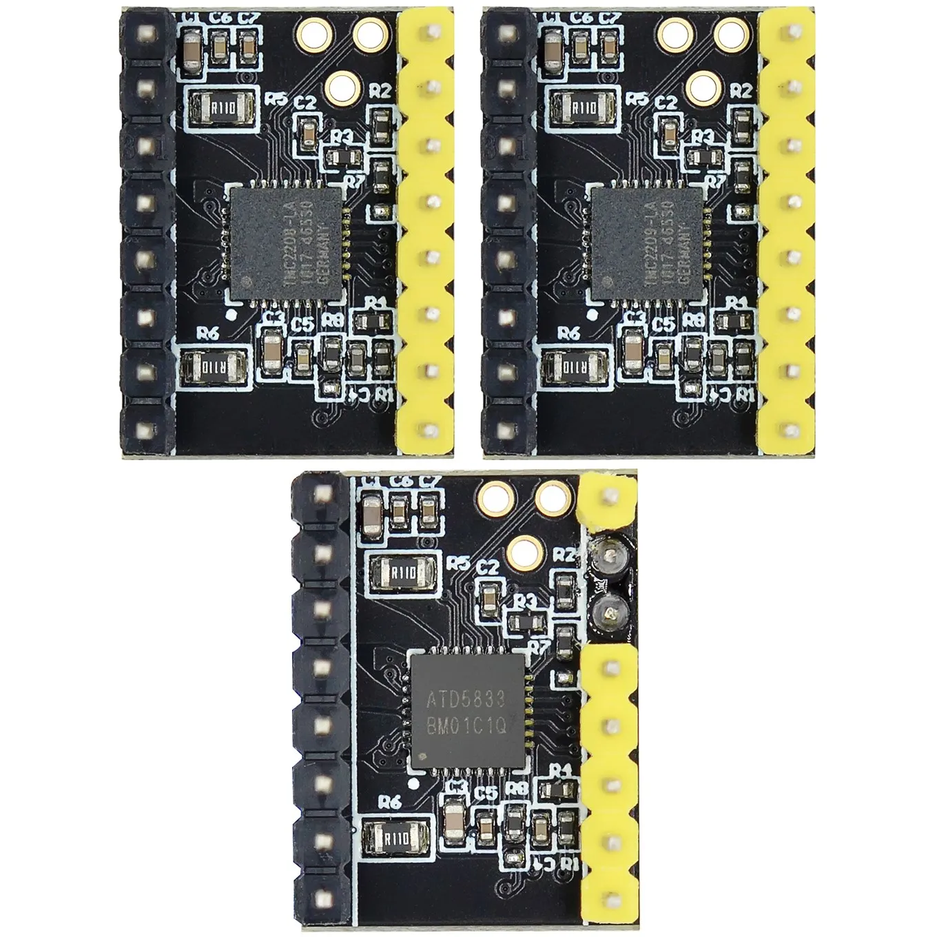 Arduino Stepper Motor Driver Module with TMC2209, TMC2208, and ATD5833 ...