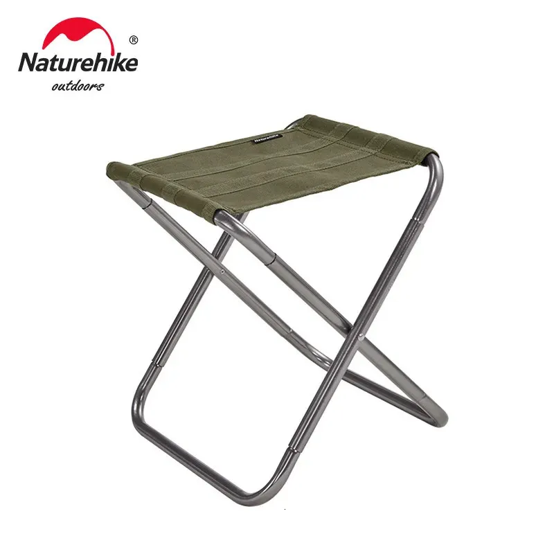 Lätt utomhus campingstol aluminium fällbar fiskepall hopfällbar campingstolar vandringspall NH17Z012-L 240327