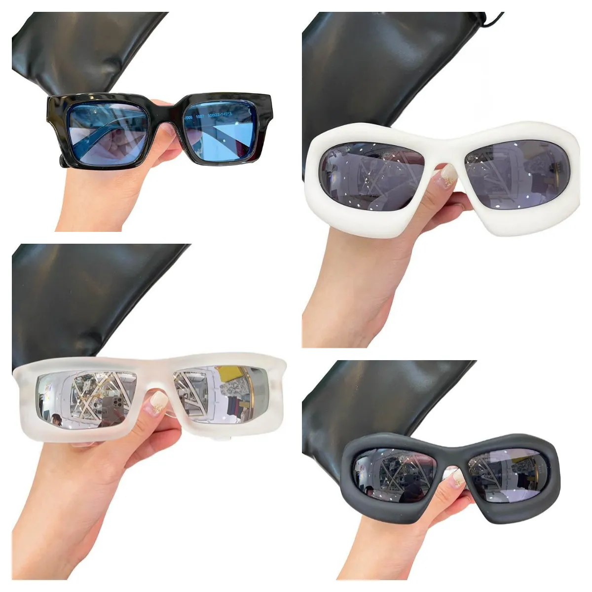 Дизайнерские солнцезащитные очки стаканы мужчины защита ретро мода OER1075 OER1074 Saccoche Trend Street Oeri008 Толстая тарелка роскошная качество оригинальное коробка роскошные очки