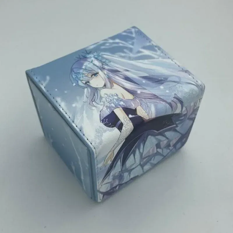yu gi oh deck holder Amazon.com: UAONO Card Deck Box for Yugioh MTG, 100+ Deck Case with 2  Dividers, PU Leather Storage Box, Compatible with Collectible Trading Cards  (Black & Red, Sky Dragon) : Toys & Games main image 0