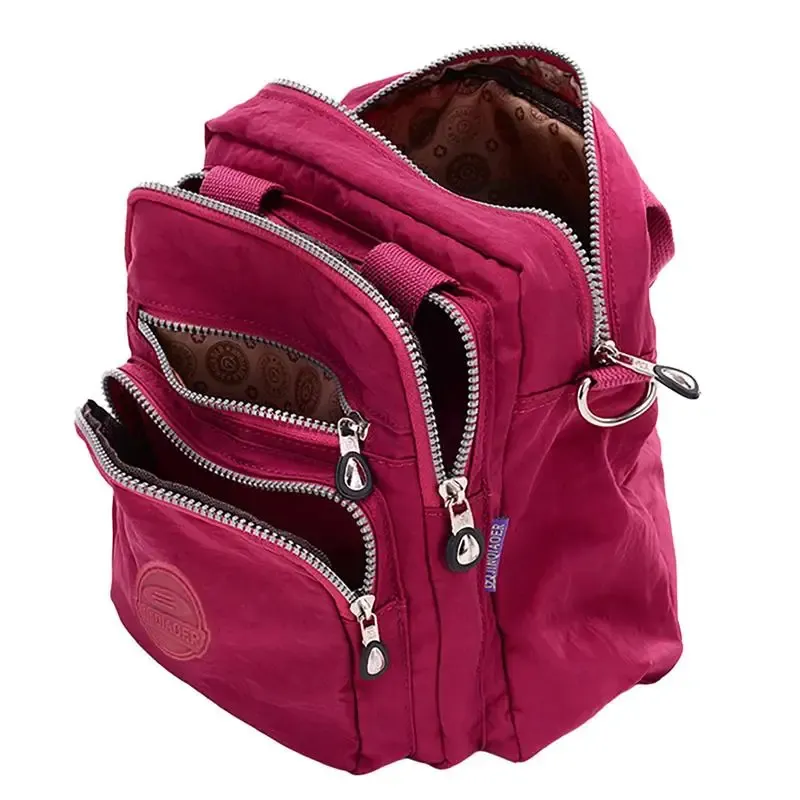 Ferramentas Mochila de alça superior para mulheres 3 em 1 bolsas Crossbody Bolsa de ombro à prova d'água Crossbody Bolsa com viagens destacáveis para caminhada de pulseira