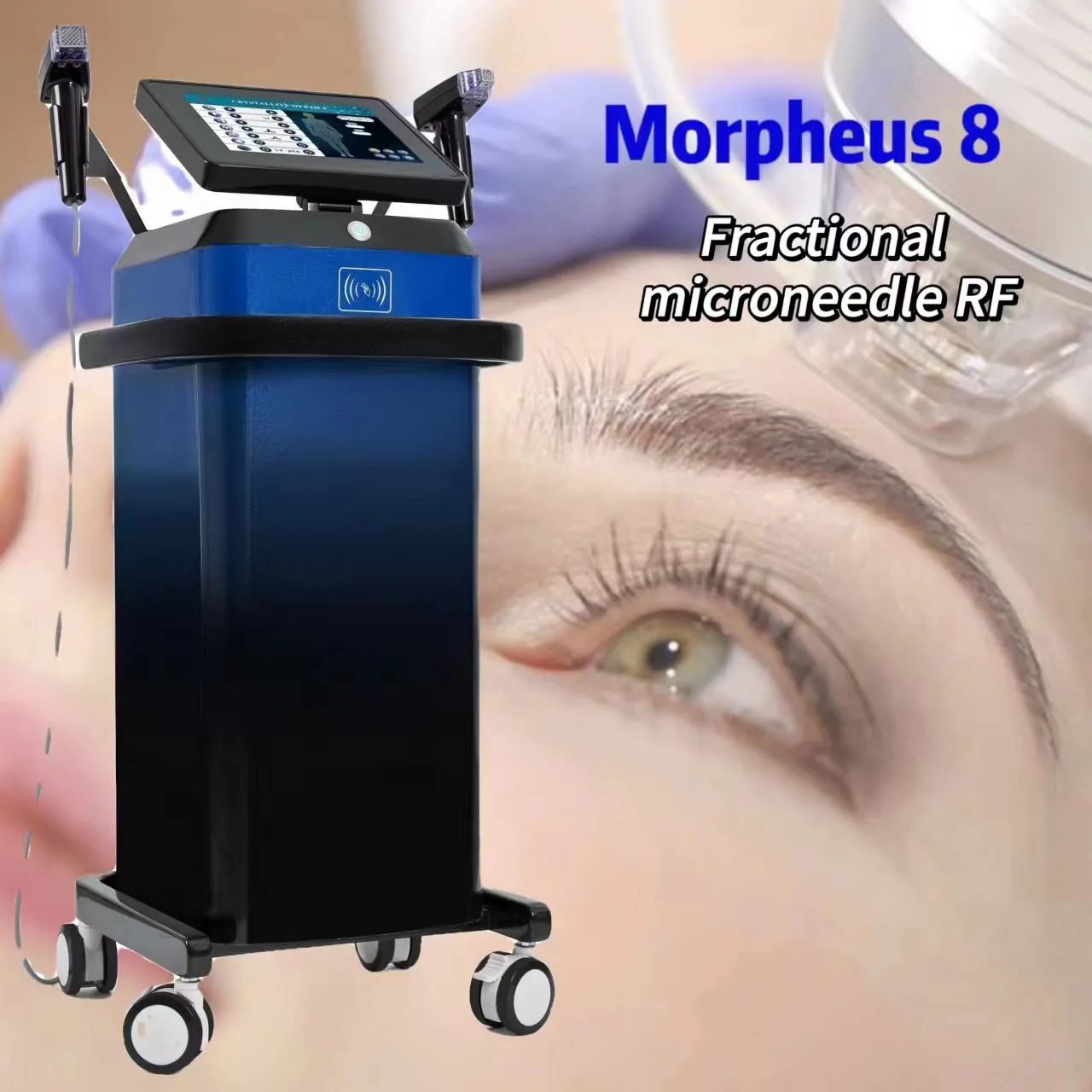 Fractional rf microneedle estiramiento de la piel aguja inmode morpheus 8 fractional machine morpheus 8 portable