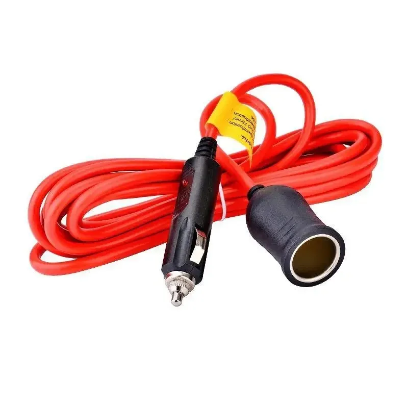 12V 24V 10A Car Cigarette Lighter Extension Cord 3.5 M Socket Styling Charger Cable Female Socket Plug Car Cigarette Accessories