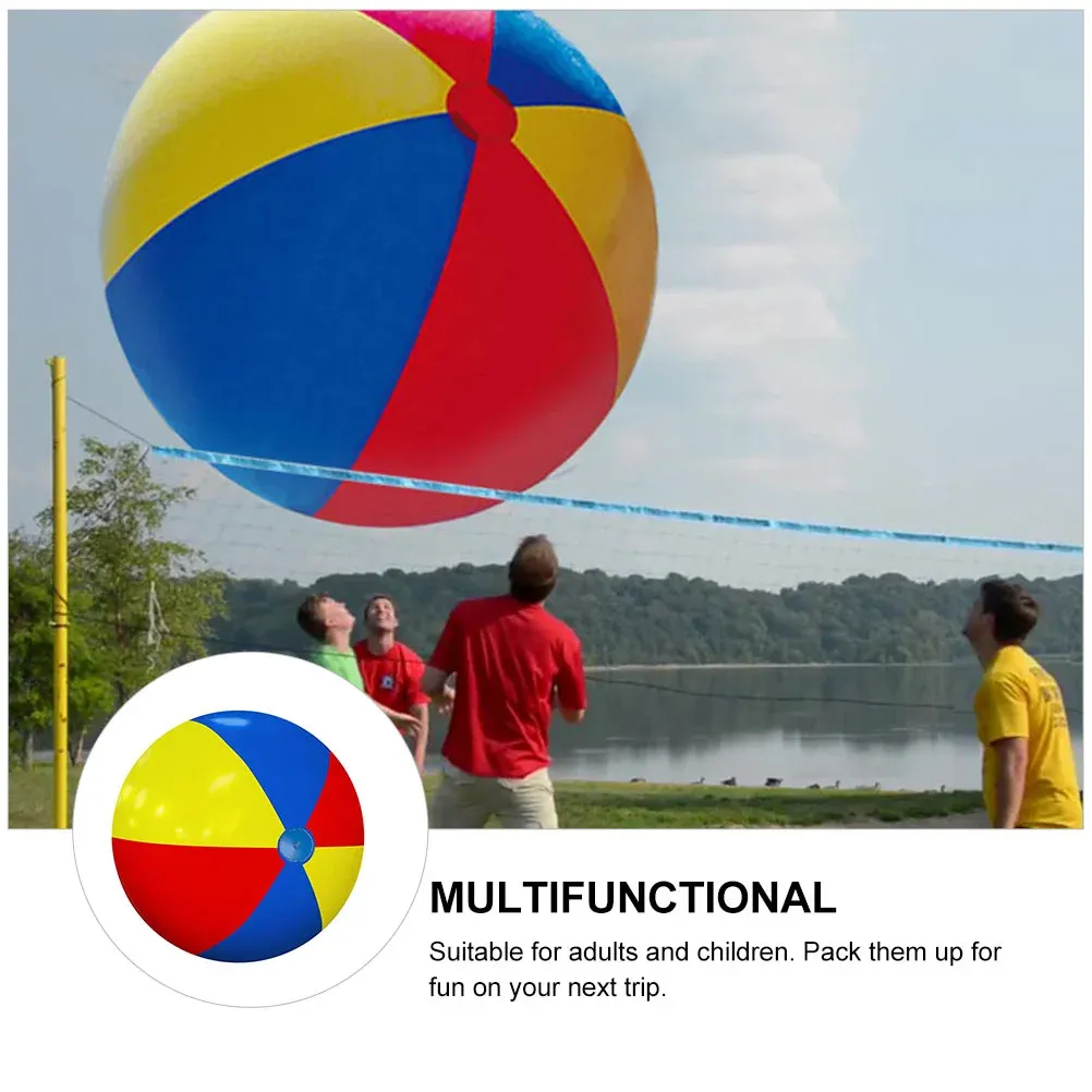 Colorful PVC Beach Ball Large Water Pool Toys For Fun And Play From Ddmylovely 53.77 DHgate.Com