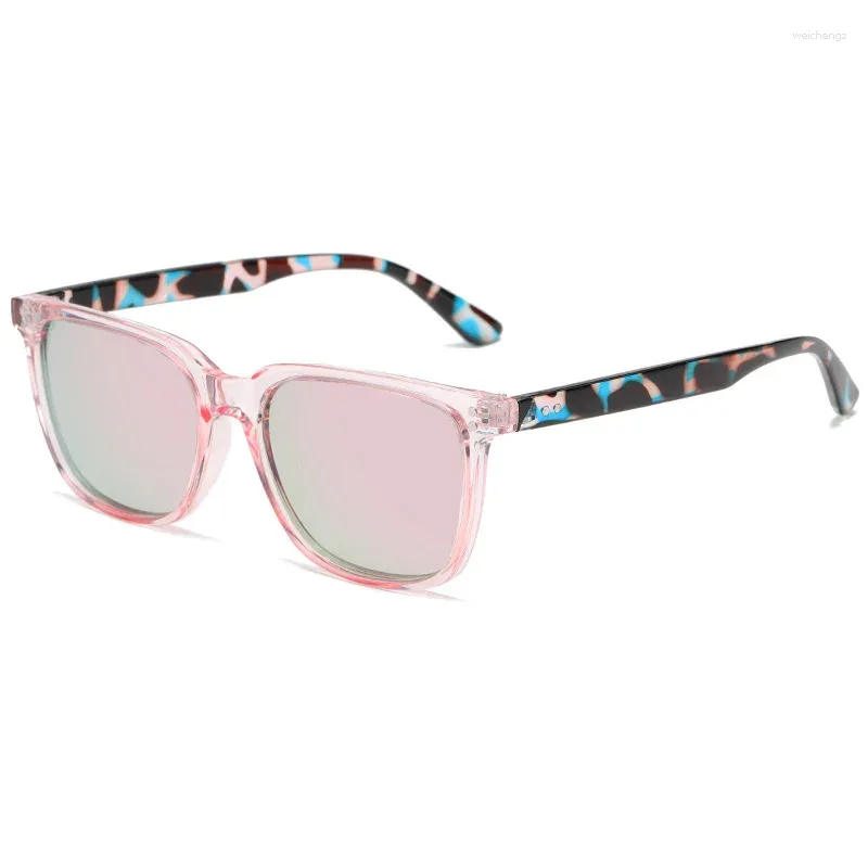 Gafas de sol Tac Polarizado Marca de moda Fashion Gafas para mujeres Men Square Outdoor Gafas de Sol