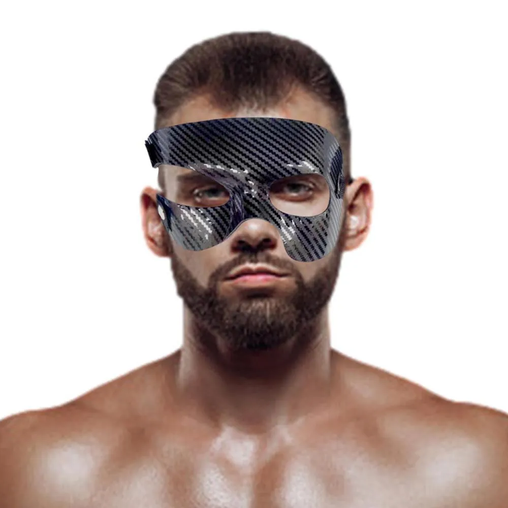 Protège-Visage Sportif – Masque Défensif Pour Basketball, Hockey, Paintball – Bandeau Réglable & Écran Protecteur – Pour Entraînement & Matchs