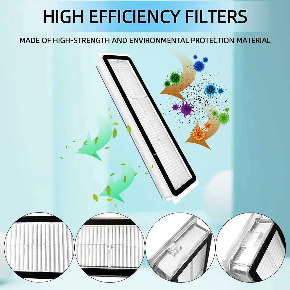14Pcs Is Suitable For Neato Botvacd Series D7/D6 /D5/D3/D4 Main Brush Side Brush