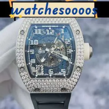 Titta på Mechanical Automatic Movement Ceramic Dial Waterproof Swiss Movement Top Quality Ag WG Original Shell Outer Ring Diamond Side Full Diamond 18