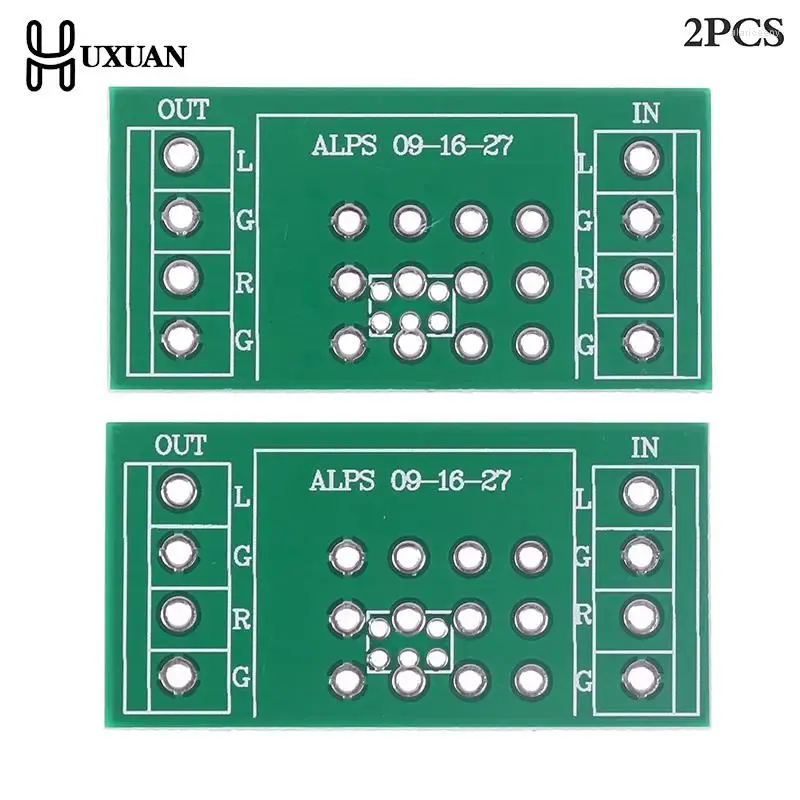 Smart Home Control 2pcs Potentiometer PCB -kaart voor Alpen 09 Type 16 27