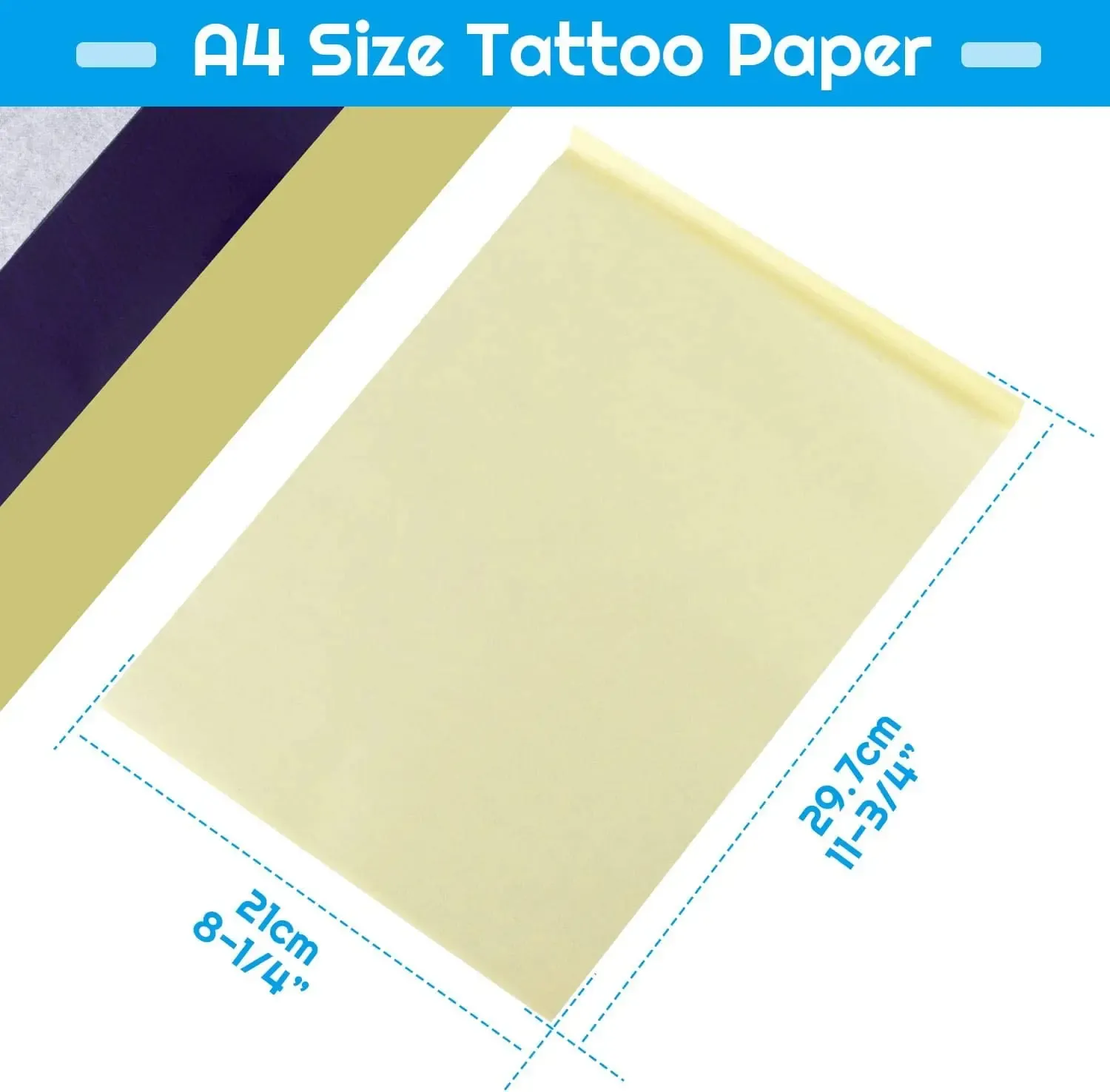Tattoo Transfer Paper A4 Size Thermal Stencil Transfer Copy Paper for ...