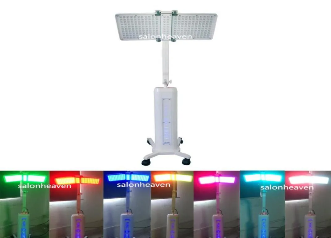 Medical Led Lamp PDT Led Light Pon Therapy With Seven Colors Led PDT Biolight Therapy Skin Rejuvenation Skin Whitening Spa Mac9269744
