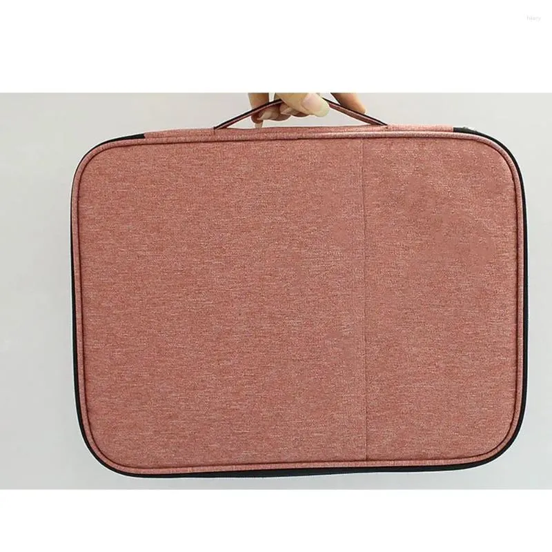 Sacs de rangement Oxford Passport Solder Sac de sac de voyage rose ultra-mince