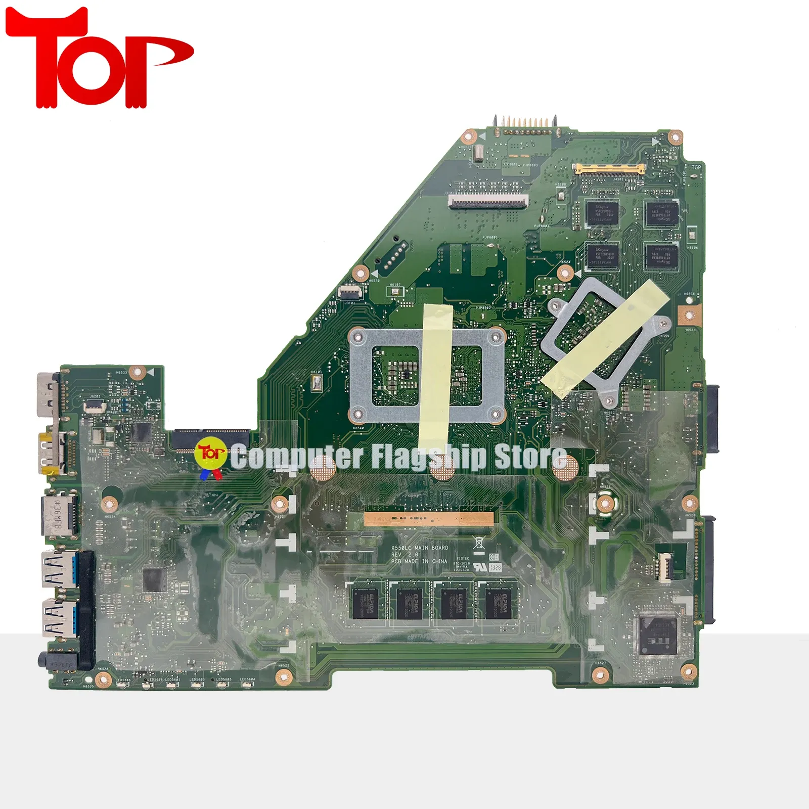 X550LD Laptop Motherboard For ASUS X550LC A550L K550L X550L 4G RAM