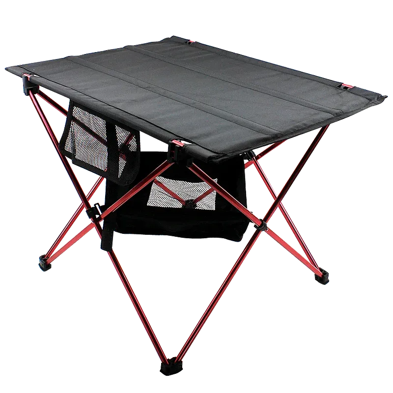 Möbler Ultralight Portable Oxford Cloth Camping Folding Table With Aviation Aluminium Alloy Bracket