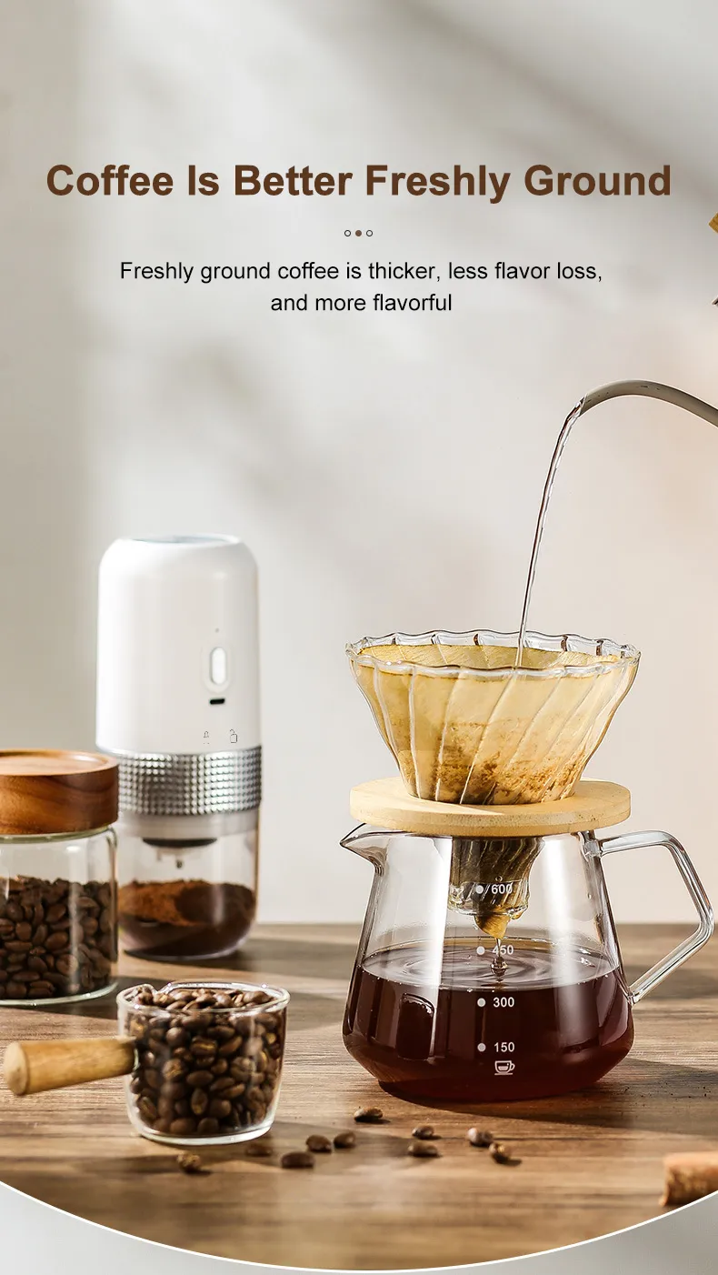Xiaomi Portable Electric Coffee Grinder Home USB Small Automatic