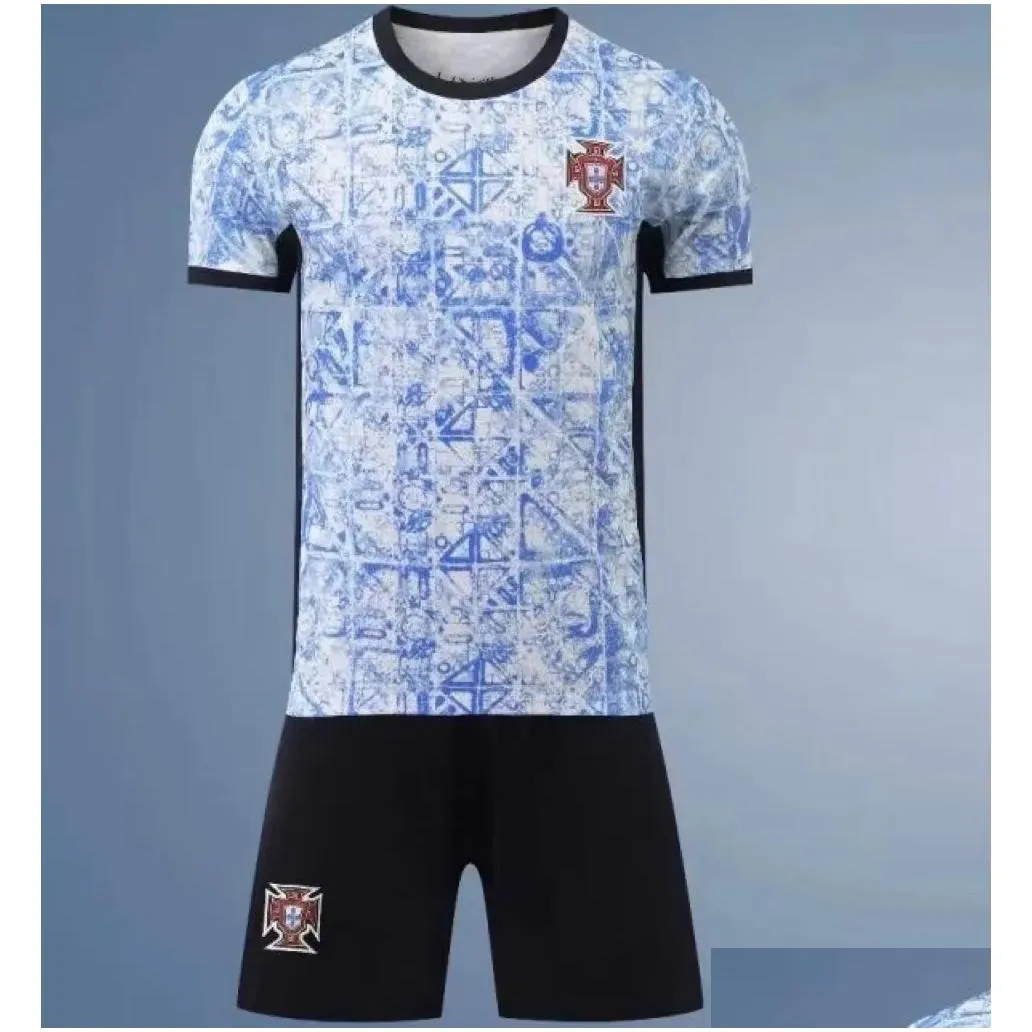 Maglie di calcio Portogallo Mezza calcio Ruben Ronaldo Portoghese 2024 2025 MENS CHILDRENS Set Portogals Euro Victory Over Drop consegna Otqiv