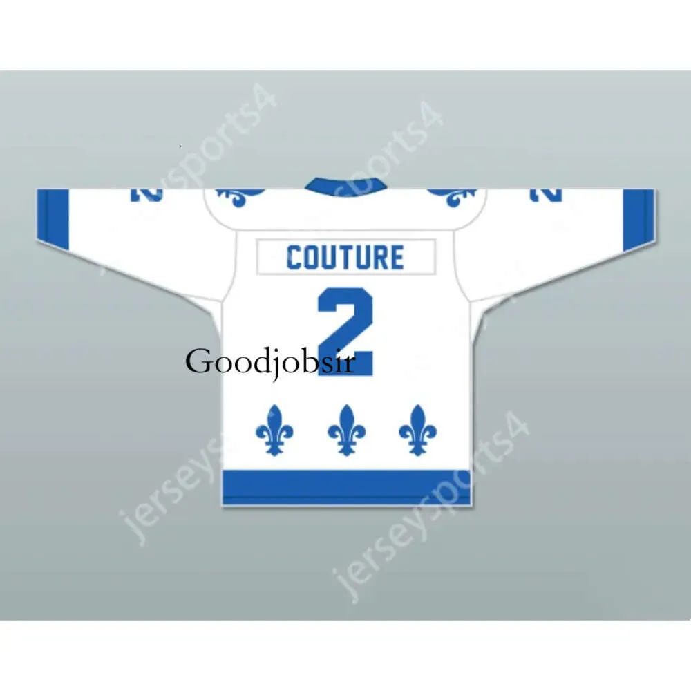 Хоккейная майка Gdsir Custom PAUL COUTURE 2 LE NATIONAL DE QUEBEC LANCE ET COMPTE НОВАЯ Top Ed S-M-L-XL-XXL-3XL-4XL-5XL-6XL