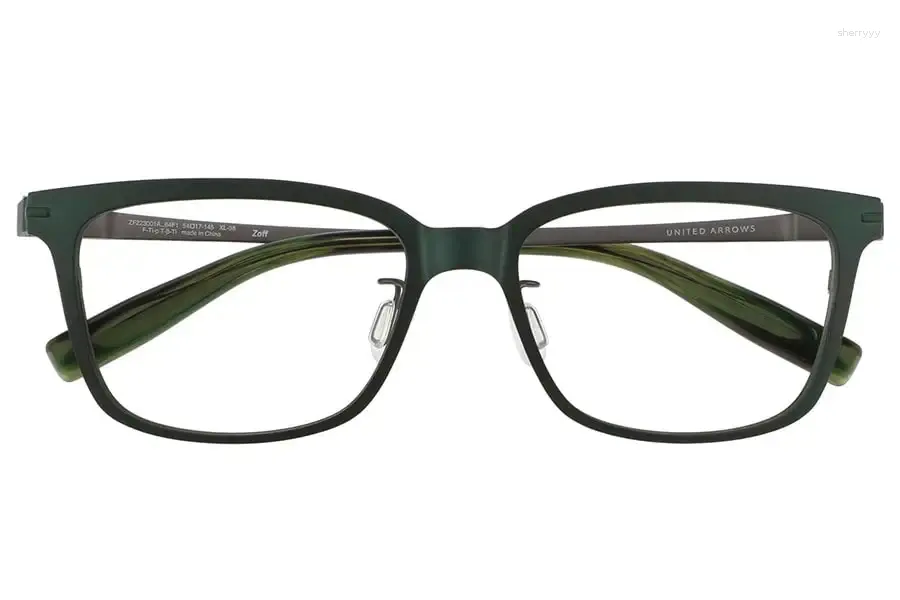 Lunettes de soleil Frames Japonais Pure Titanium Green Cadre United Arrows Progressive Reading Lunes