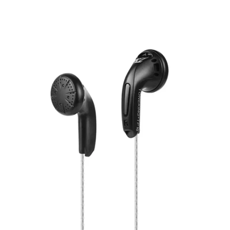 Fones de ouvido Toneking TP16 em ouvidos de ouvido 32ohm dinâmico dinâmico hifi bass tampão de cabeça plana fone de ouvido x6 pt15 a 400 to600 v10 l8