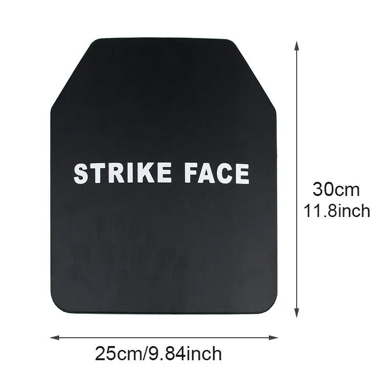 Bulletproof Steel Plate For Tactical Safety Vest Ballistic Body Armour Stab-Proof Composite Board Anti Stab Armor NIJ IIIA Level